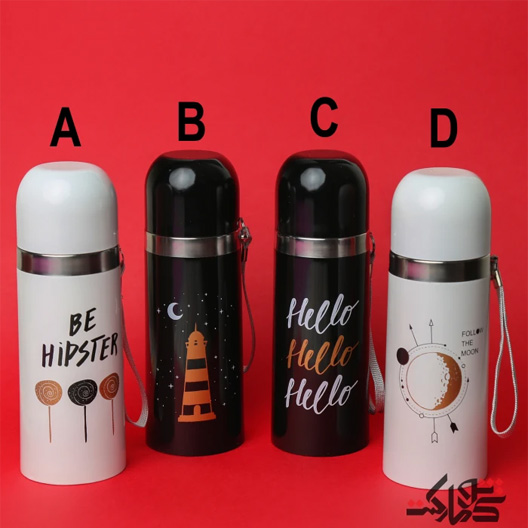 فلاسک استیل 350 میلی لیتر در طرحهای مختلف